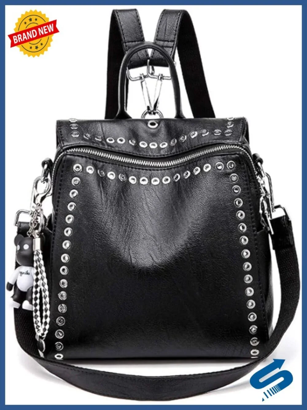 Convertible Backpack Purse - Fashion Tote Backpack, Shoulder Bag, Travel